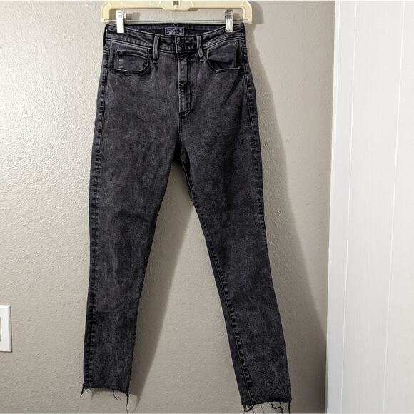 Abercrombie & Fitch Denim - Abercrombie and Fitch High rise super skinny ankle jeans